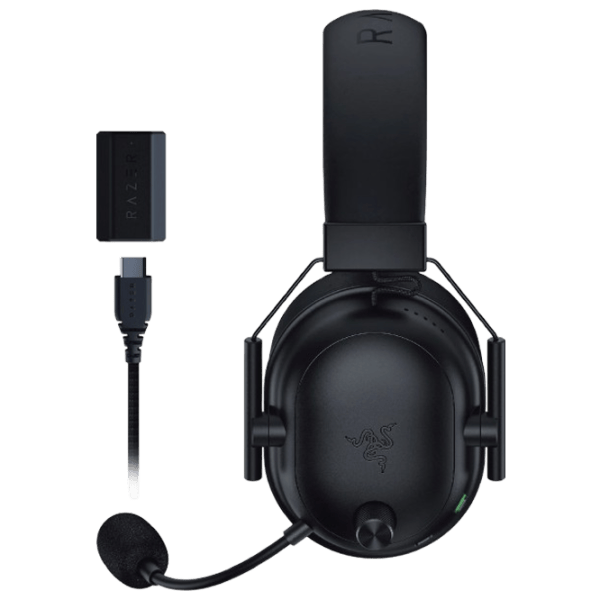 Căști Razer BlackShark V2 Black Black Fără fir/ Gaming photo 6