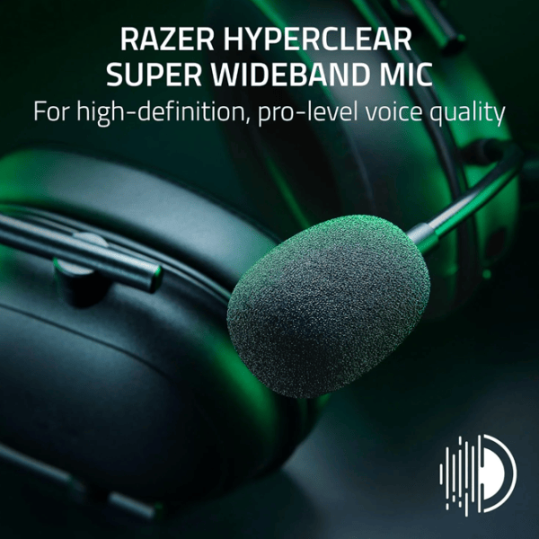 Căști Razer BlackShark V2 Black Black Fără fir/ Gaming photo 11