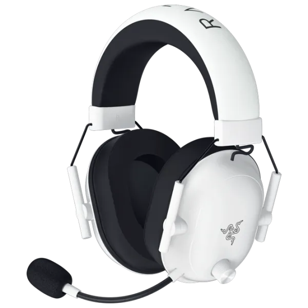 Căști Razer BlackShark V2 Black White Fără fir/ Gaming photo 3