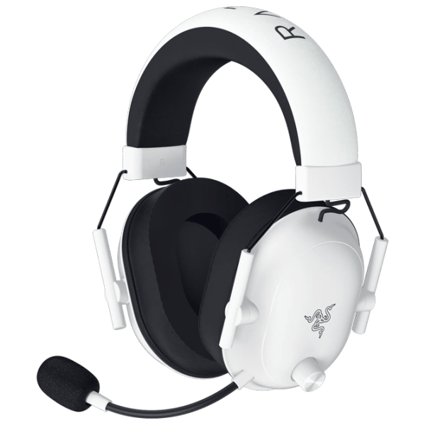 Căști Razer BlackShark V2 Black White Fără fir/ Gaming photo 3