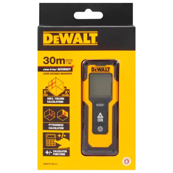 Telemetru Dewalt DWHT77100 Baterie / 1 mW photo 5