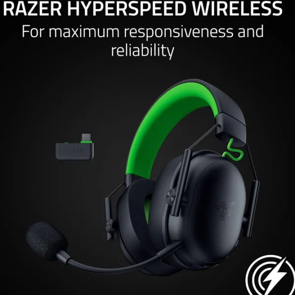 Наушники Razer BlackShark V3 X HyperSpeed Черный Черный Беспроводные/ Игровой photo 6