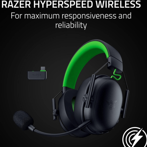 Наушники Razer BlackShark V3 X HyperSpeed Черный Черный Беспроводные/ Игровой photo 6