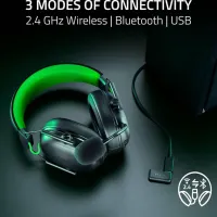 Căști Razer BlackShark V3 X HyperSpeed Black Black Fără fir/ Gaming photo 7