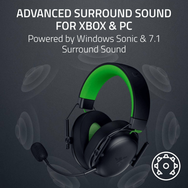 Наушники Razer BlackShark V3 X HyperSpeed Черный Черный Беспроводные/ Игровой photo 8