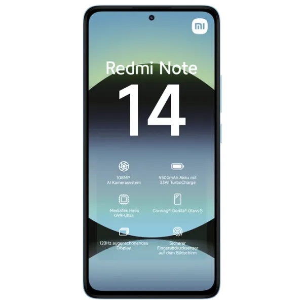 Xiaomi Redmi Note 14 4G 8 GB/ 256 GB/ Dual SIM/ Blue Ocean photo 2