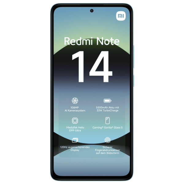 Xiaomi Redmi Note 14 4G 8 GB/ 256 GB/ Dual SIM/ Blue Ocean photo 2