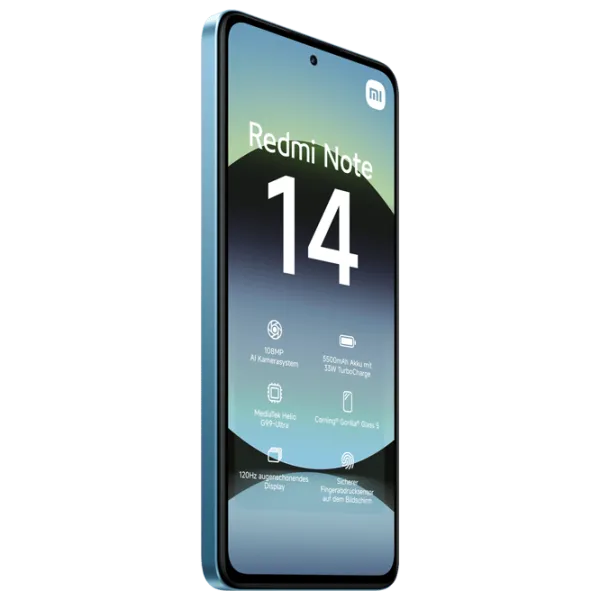 Xiaomi Redmi Note 14 4G 8 GB/ 256 GB/ Dual SIM/ Blue Ocean photo 3