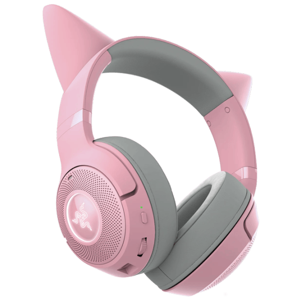 Наушники Razer Kraken Kitty Edition V2 Quartz Черный Розовый Беспроводные/ Игровой photo 2