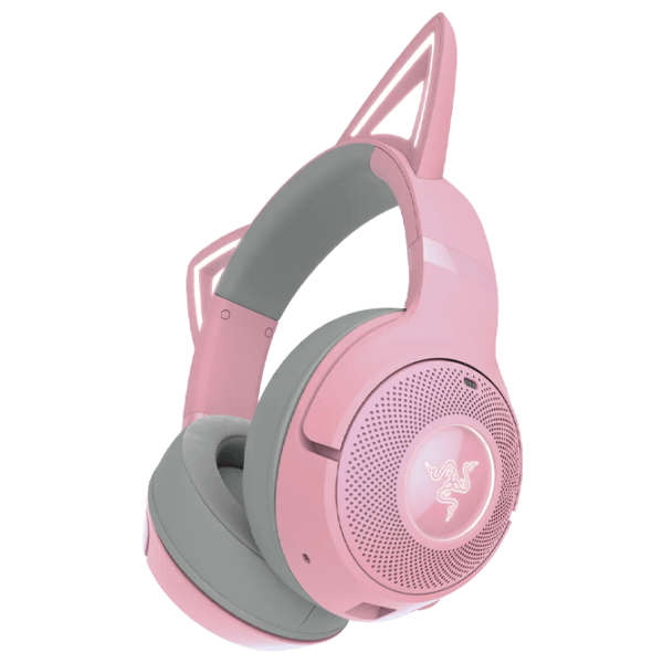 Наушники Razer Kraken Kitty Edition V2 Quartz Черный Розовый Беспроводные/ Игровой photo 3