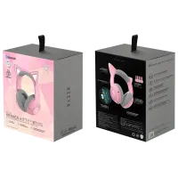Căști Razer Kraken Kitty Edition V2 Quartz Black Pink Fără fir/ Gaming photo 6