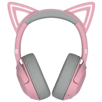 Căști Razer Kraken Kitty Edition V2 Quartz Black Pink Fără fir/ Gaming photo 9