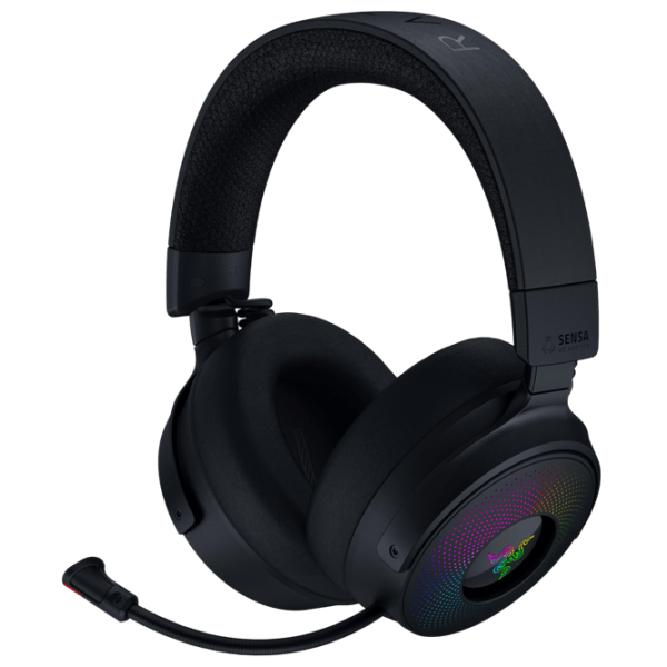 Căști Razer Kraken V4 Pro Black Black Fără fir/ Gaming photo 1