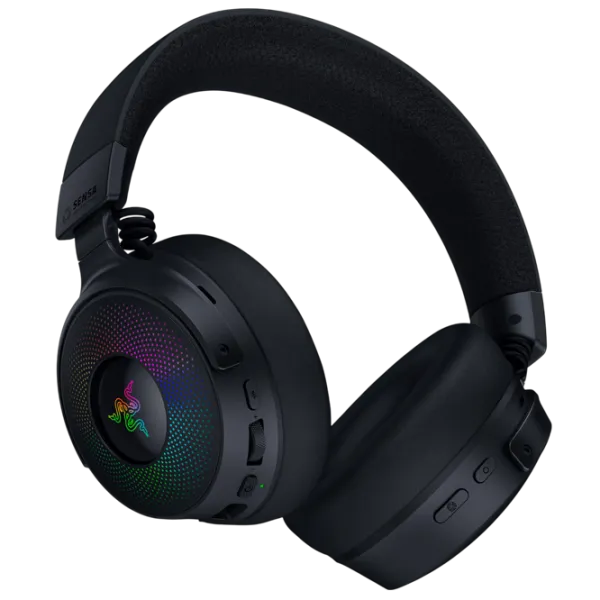 Căști Razer Kraken V4 Pro Black Black Fără fir/ Gaming photo 4