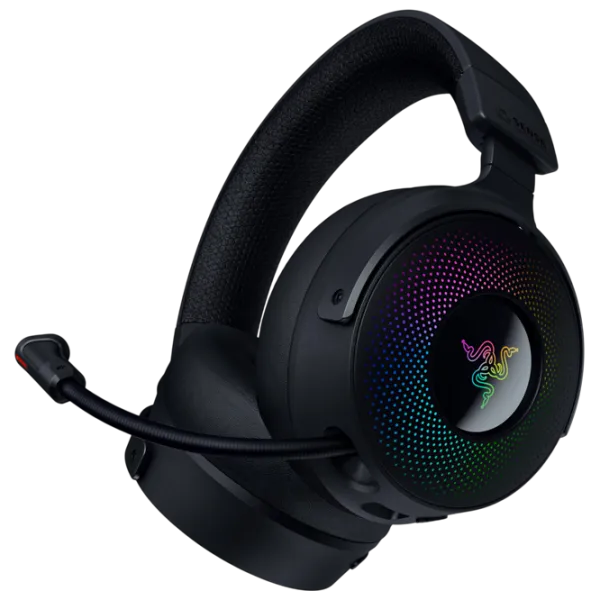 Căști Razer Kraken V4 Pro Black Black Fără fir/ Gaming photo 5