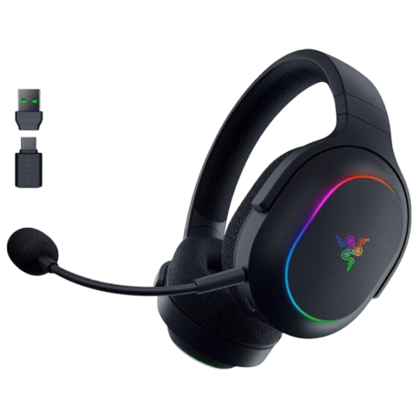 Наушники Razer Kraken V4 Pro Черный Черный Беспроводные/ Игровой photo 1