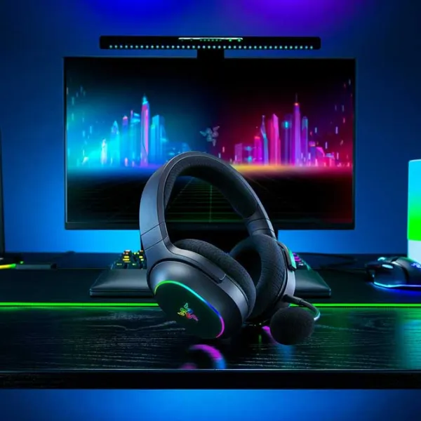 Наушники Razer Kraken V4 Pro Черный Черный Беспроводные/ Игровой photo 5