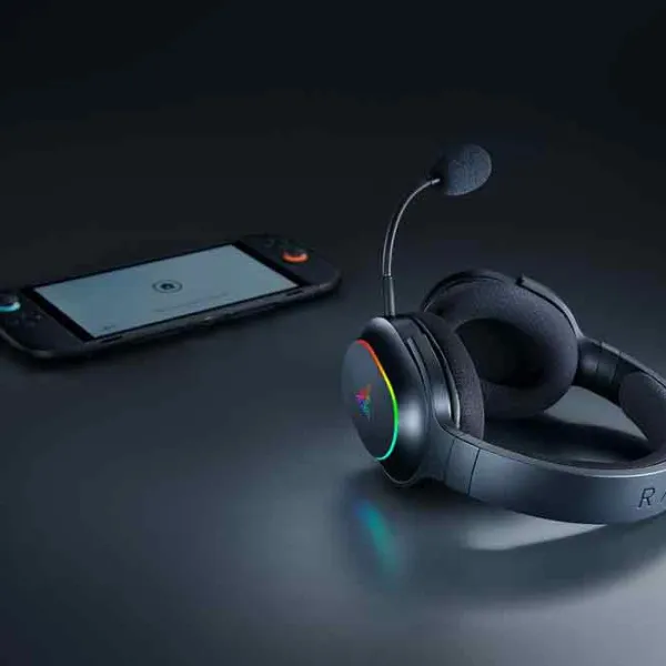 Наушники Razer Kraken V4 Pro Черный Черный Беспроводные/ Игровой photo 6
