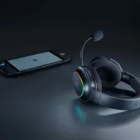 Căști Razer Kraken V4 Pro Black Black Fără fir/ Gaming photo 6