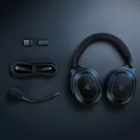 Căști Razer Kraken V4 Pro Black Black Fără fir/ Gaming photo 8