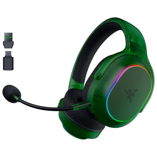 Наушники Razer Barracuda X Chroma Черный Зеленый Беспроводные/ Игровой photo 1