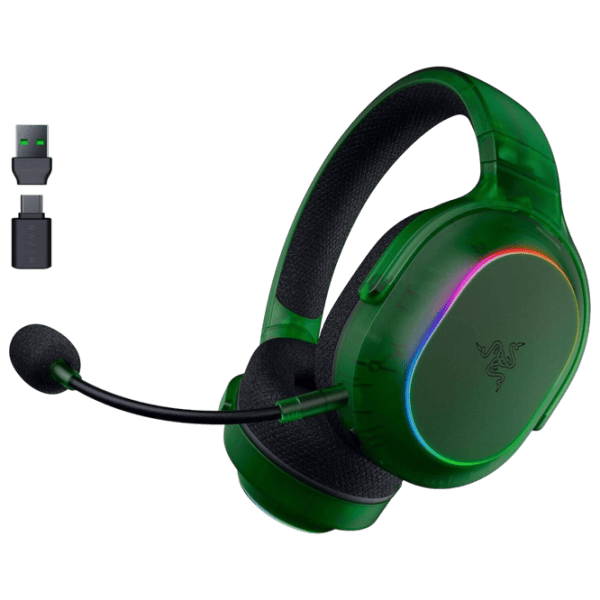 Наушники Razer Barracuda X Chroma Черный Зеленый Беспроводные/ Игровой photo 1