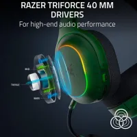 Căști Razer Barracuda X Chroma Black Green Fără fir/ Gaming photo 6