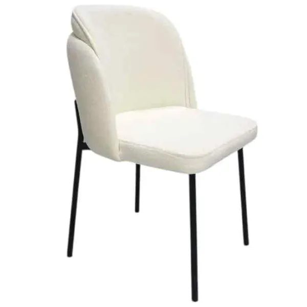 Scaun de bucătărie Magnus Semenya Stofă/ White Black photo 1