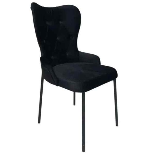 Scaun de bucătărie Magnus Lord Stofă/ Black Black photo 1