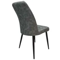 Scaun de bucătărie Magnus Vika Stofă/ Dark Gray Black photo 3