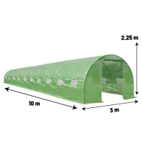 Теплица Demetra 10 m-3 m-2.25 m / 26 мм photo 2