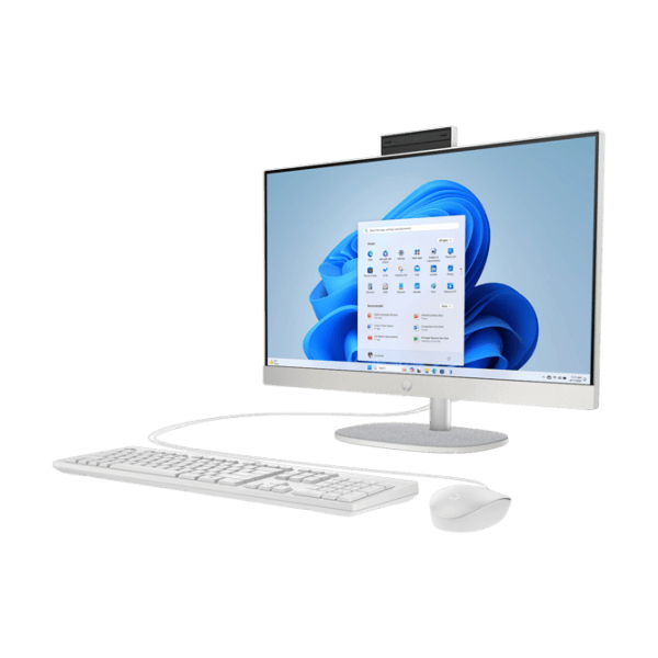 All-in-One PC HP AIO 23.8" Full HD Core Ultra 5/ AI 24/ 16 GB/ 512 GB/ White photo 2