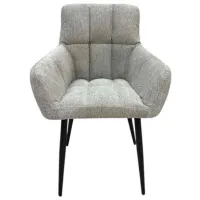 Scaun de bucătărie Magnus Algan Textil/ Gray Black photo 2