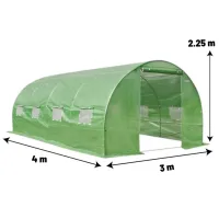 Seră Demetra 4 m-3 m-2.25 m / 26 mm photo 2