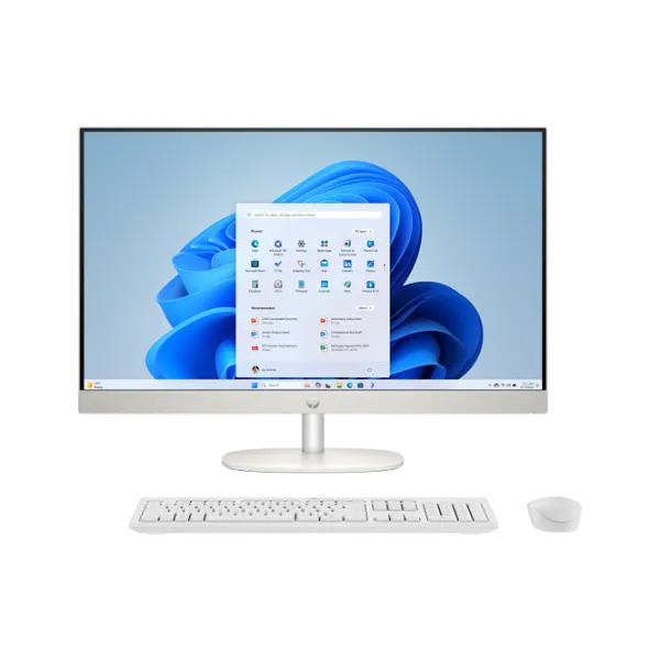 All-in-One PC HP AIO 27" Full HD Core Ultra 5/ 27-cr2108ci/ 16 GB/ 512 GB/ White photo 1