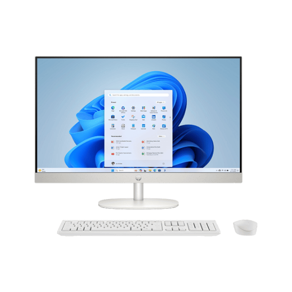 All-in-One PC HP AIO 27" Full HD Core Ultra 5/ 27-cr2108ci/ 16 GB/ 512 GB/ White photo 1