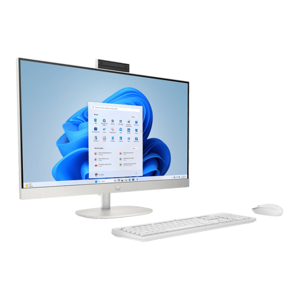 All-in-One PC HP AIO 27" Full HD Core Ultra 5/ 27-cr2108ci/ 16 GB/ 512 GB/ White photo 3