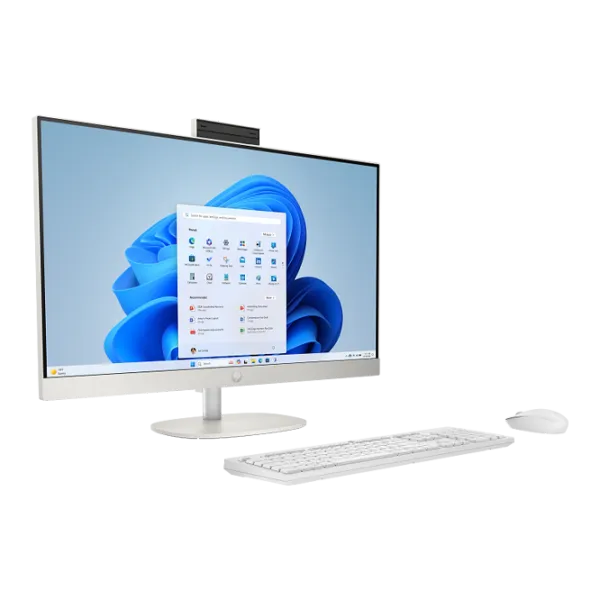 All-in-One PC HP AIO 27" Full HD Ryzen 5/ 27-cr0084ci/ 16 GB/ 512 GB/ White photo 3