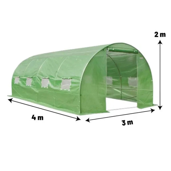 Теплица Demetra 4 x 3 x 2 м  / 26 мм photo 2
