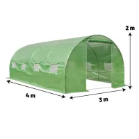 Теплица Demetra 4 x 3 x 2 м / 26 мм photo 2
