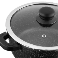 Кастрюля Ardesto Pot with lid 3.1л Алюминий / Черный photo 8