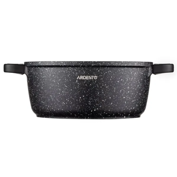 Кастрюля Ardesto Pot with lid 5л Алюминий / Черный photo 4