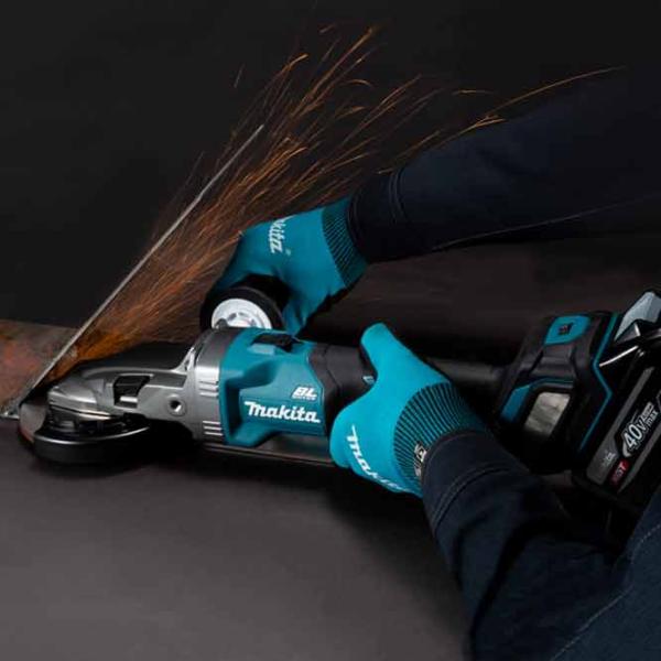 Polizor Makita VAR XGT 40vMax Unghiular / / Blue photo 4