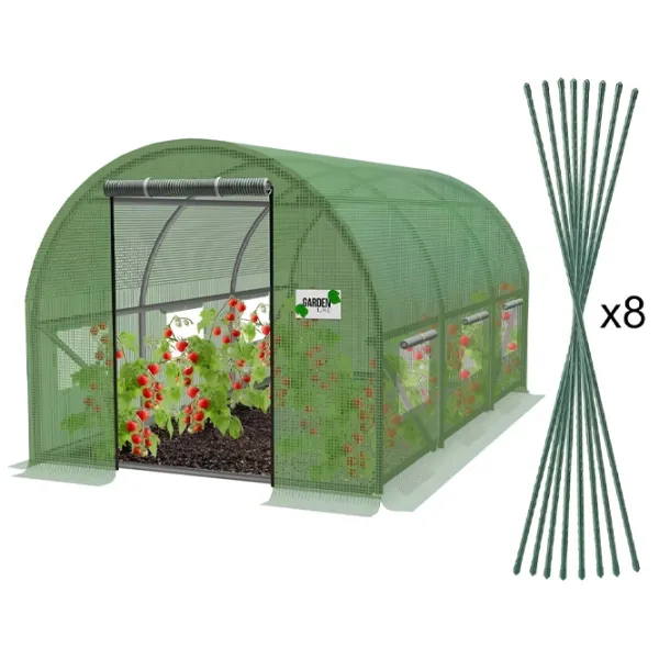 Seră GardenLine TUN5583 10 m² / 25 mm photo 2