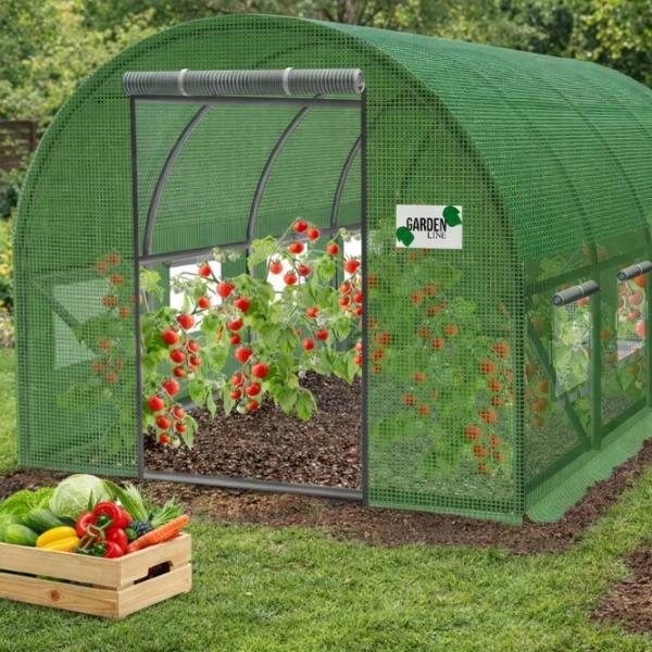 Seră GardenLine TUN5613 18 m² / 25 mm photo 13