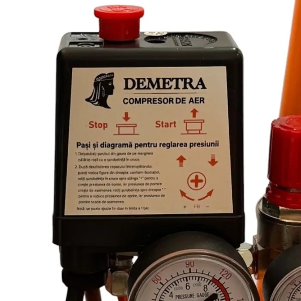 Compresor Demetra DM-JN30V / Cu piston photo 5
