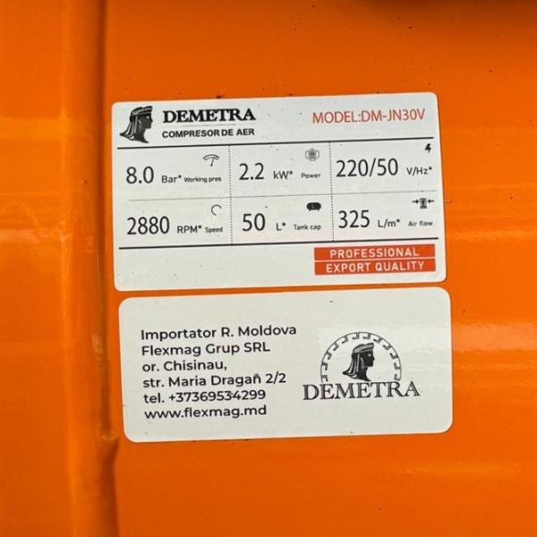Compresor Demetra DM-JN30V / Cu piston photo 7