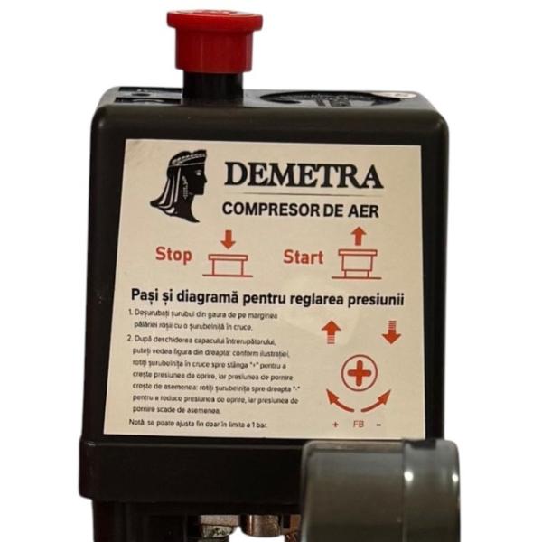 Compresor Demetra DM-V025125 / Cu piston photo 9