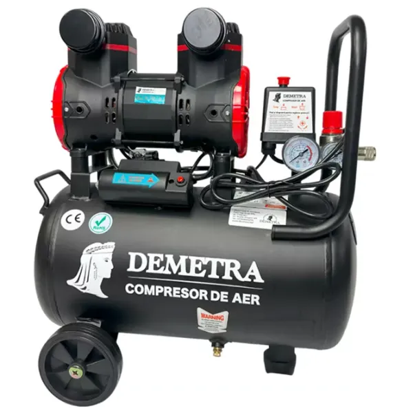 Compresor Demetra DN1500-24 / Cu piston photo 2