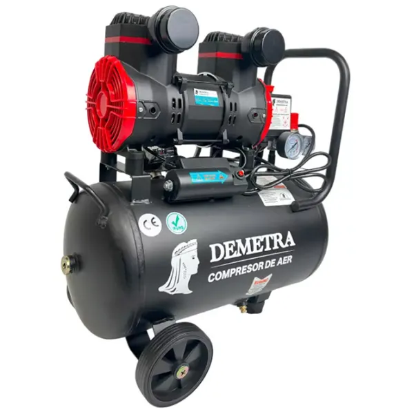 Compresor Demetra DN1500-24 / Cu piston photo 4